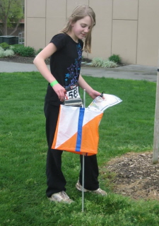 Kiki Weber at western regional interscholastic championships